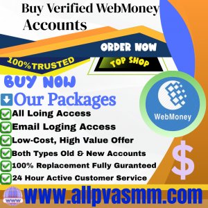 Buy Verified WebMoney Account