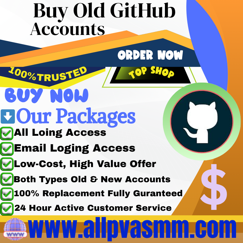Buy Old GitHub Accounts